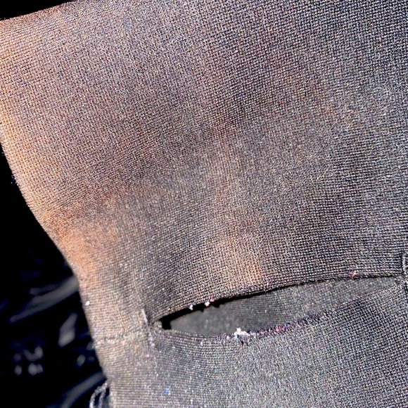 Michael Kors Black Coat with Fur Hood - Picture 8 of 10